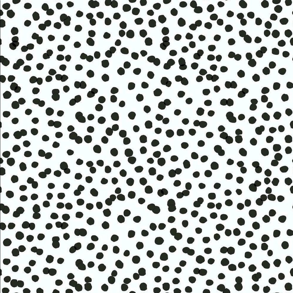 RoomMates 1 roll white and black confetti Peel and Stick Wallpaper